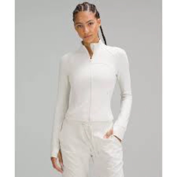 Lululemon Define Cropped Nulu Jacket - Bone - Picture 1 of 4